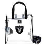 NFL Las Vegas Raiders Clear Convertible Backpack & Tote Bag, , hi-res view 1