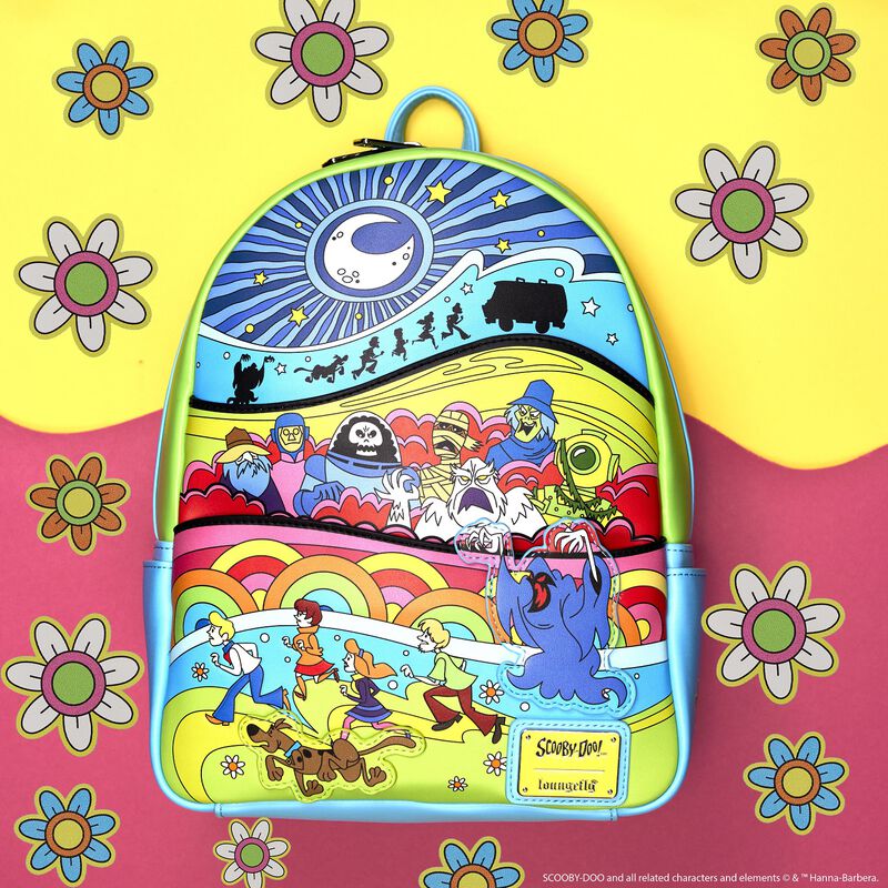 Scooby-Doo Psychedelic Monster Chase Glow Mini Backpack, , hi-res image number 2
