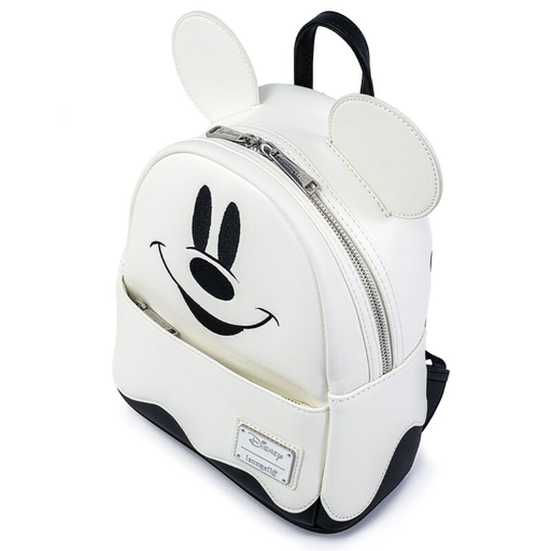 Loungefly X Disney Ghost Mickey Glow In The Dark Cosplay Mini Backpack, , hi-res view 4