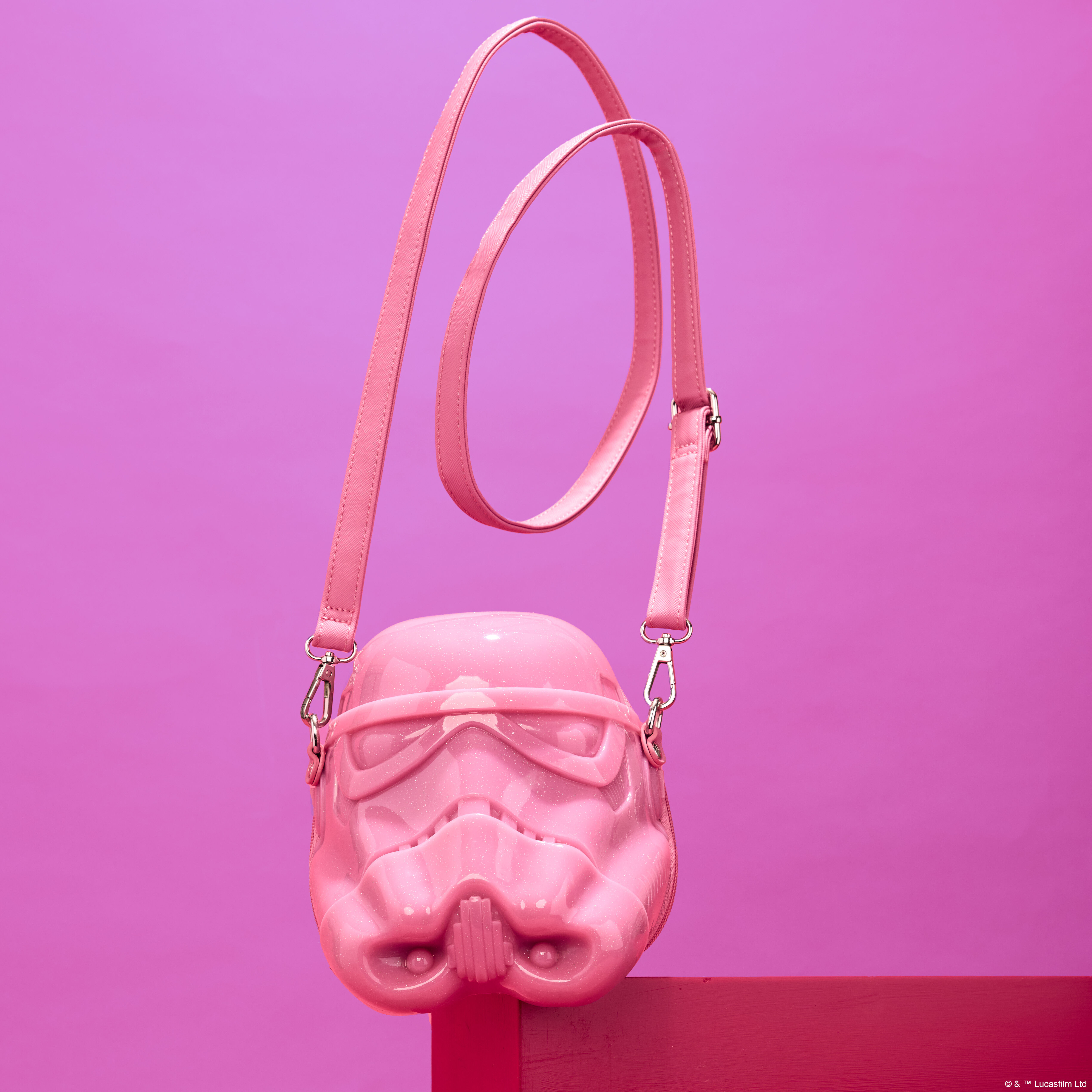 Buy Star Wars Stormtrooper Glitter Figural Head Crossbody Bag at Loungefly