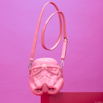 Star Wars Stormtrooper Glitter Figural Head Crossbody Bag, Image 2
