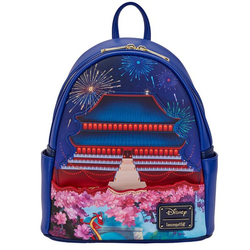 Mulan Castle Light Up Mini Backpack, , hi-res image number 1