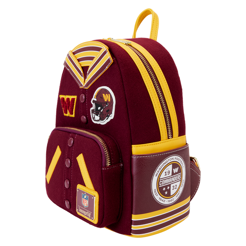 NFL Washington Commanders Varsity Mini Backpack, , hi-res view 3