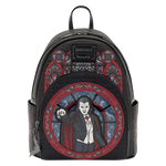 Universal Monsters Dracula Stained Glass Mini Backpack, , hi-res view 1