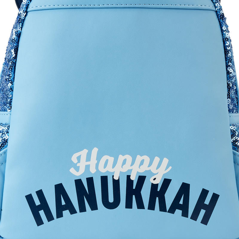 Mickey Mouse Hanukkah Sequin Glow Mini Backpack, , hi-res view 8