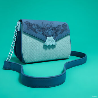 Stitch Embroidered Woven Crossbody Bag, Image 2