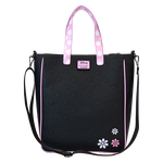 Minnie Mouse Floral Rock The Dots Tote Crossbody Bag With Coin Bag, , hi-res view 6