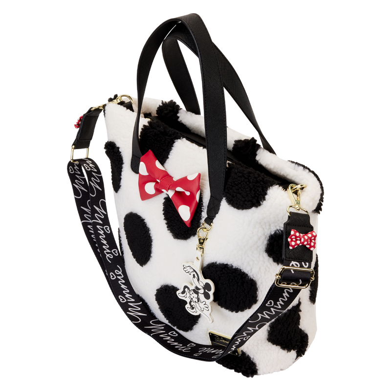 Minnie Mouse Rocks the Dots Classic Sherpa Tote Bag, , hi-res view 5