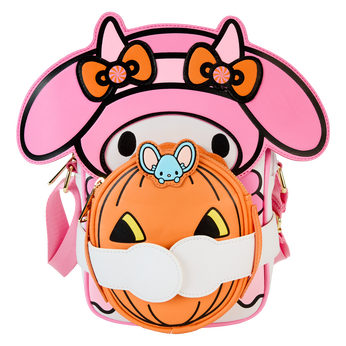 Sanrio My Melody Pumpkin Crossbuddies® Cosplay Crossbody Bag with Coin Bag, Image 1