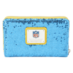 NFL Los Angeles Chargers Sequin Zip Around Wallet, , hi-res view 3