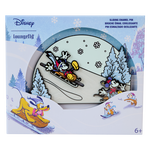 Mickey & Friends Winter Wonderland 3" Collector Box Sliding Pin, , hi-res view 1