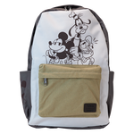 Mickey & Friends Canvas Nylon Full-Size Backpack, , hi-res view 1