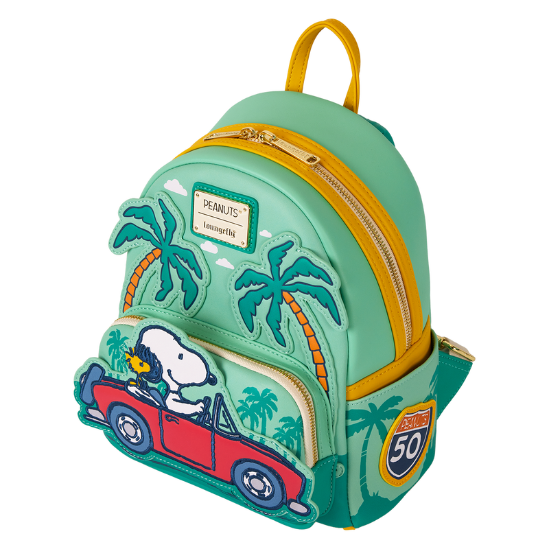 Peanuts Snoopy & Woodstock Road Trip Mini Backpack, , hi-res view 4