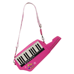 Jem And The Holograms Figural Keytar Glow Crossbody Bag image
