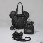 Minnie Mouse Studs & Chains Oversized Figural Tote Bag, , hi-res view 7