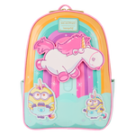 Minions Fluffy Unicorn Rainbow Mini Backpack