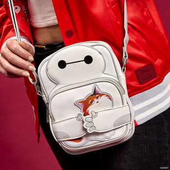 Big Hero 6 10th Anniversary Baymax & Mochi Crossbuddies® Cosplay Crossbody Bag With Coin Bag, Image 2
