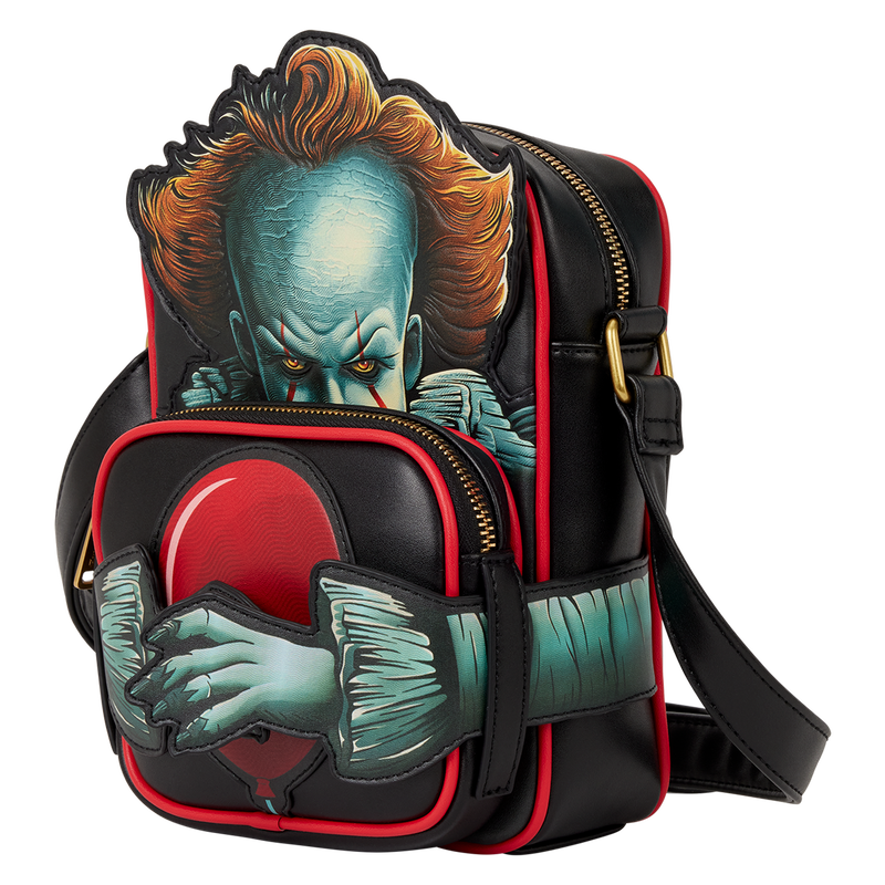 IT Pennywise Crossbuddies® Cosplay Crossbody Bag with Coin Bag, , hi-res view 6