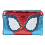 Marvel Metallic Spider-Man Zip Around Wallet, , hi-res image number 1