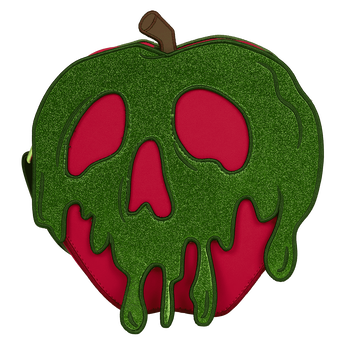 Snow White and the Seven Dwarfs Exclusive Evil Queen Poison Apple Glitter Crossbody Bag, Image 1