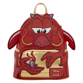 Mulan Mushu Glitter Cosplay Mini Backpack, , hi-res view 1