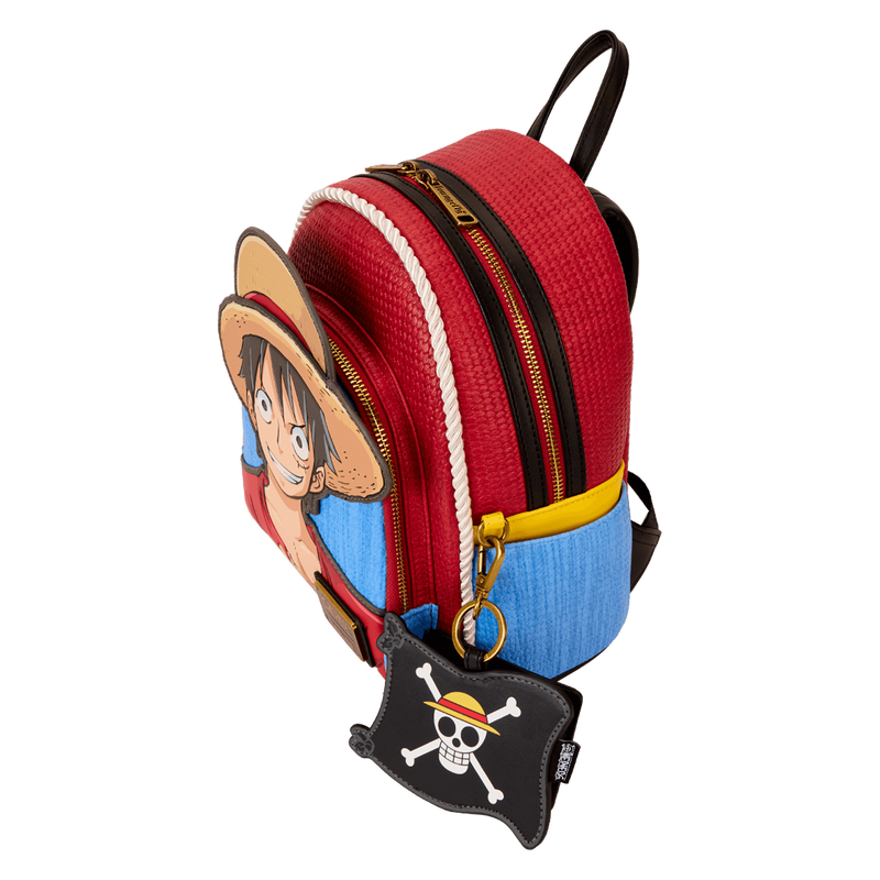 NYCC Limited Edition One Piece Luffy Cosplay Mini Backpack With Coin Bag, , hi-res view 4