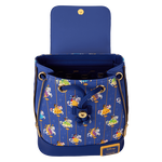 Disney Princess Carousel All-Over Print Drawstring Mini Backpack, , hi-res view 7