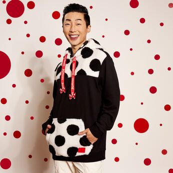 Minnie Mouse Rocks the Dots Classic Sherpa Unisex Hoodie, Image 2