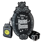 The Haunted Mansion Plaque Glow Crossbody Bag With Coin Bag, , hi-res view 1