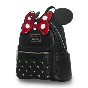 Minnie Mouse Classic Bow Quilted Texture Ear Mini Backpack, Image 2