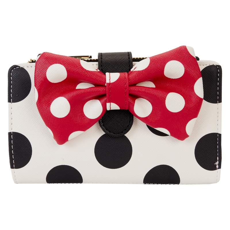 Minnie Mouse Rocks the Dots Classic Flap Wallet, , hi-res view 1