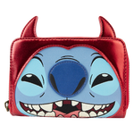 Stitch Devil Cosplay Zip Around Wallet