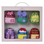 Disney Princess Exclusive Sequin Cosplay Mini Backpack Keychain Charm Set 1, , hi-res view 1