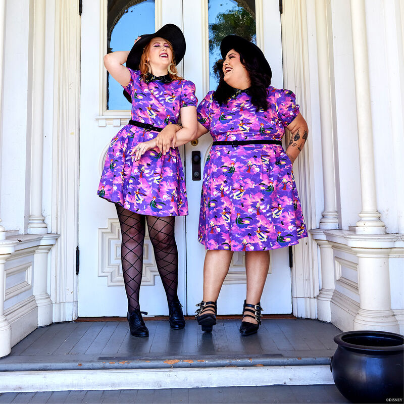 Stitch Shoppe Hocus Pocus Sunset Sanderson Sisters Natasha Dress, , hi-res image number 2