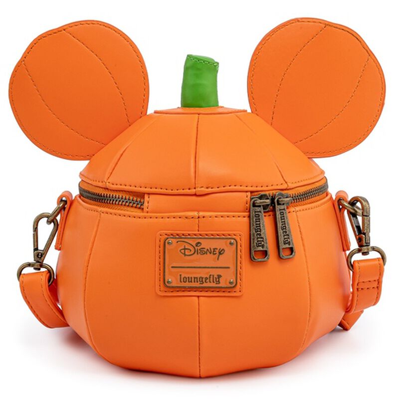 Disney Mickey-O-Lantern Glow in the Dark Crossbody Bag | Loungefly