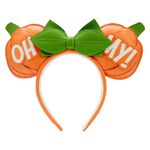 Minnie Mouse "Oh My!" Pumpkin Glow Ear Headband, , hi-res view 1