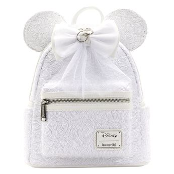 Minnie Mouse Sequin Wedding Mini Backpack, Image 1