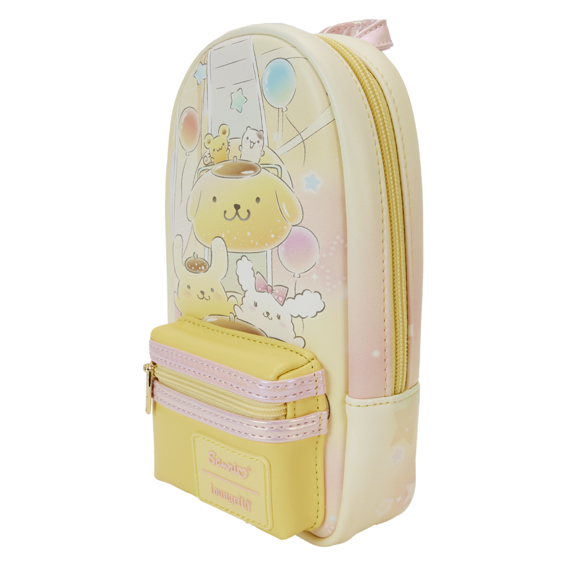 Sanrio Pompompurin & Macaroon Carnival Stationery Mini Backpack Pencil Case, , hi-res view 3