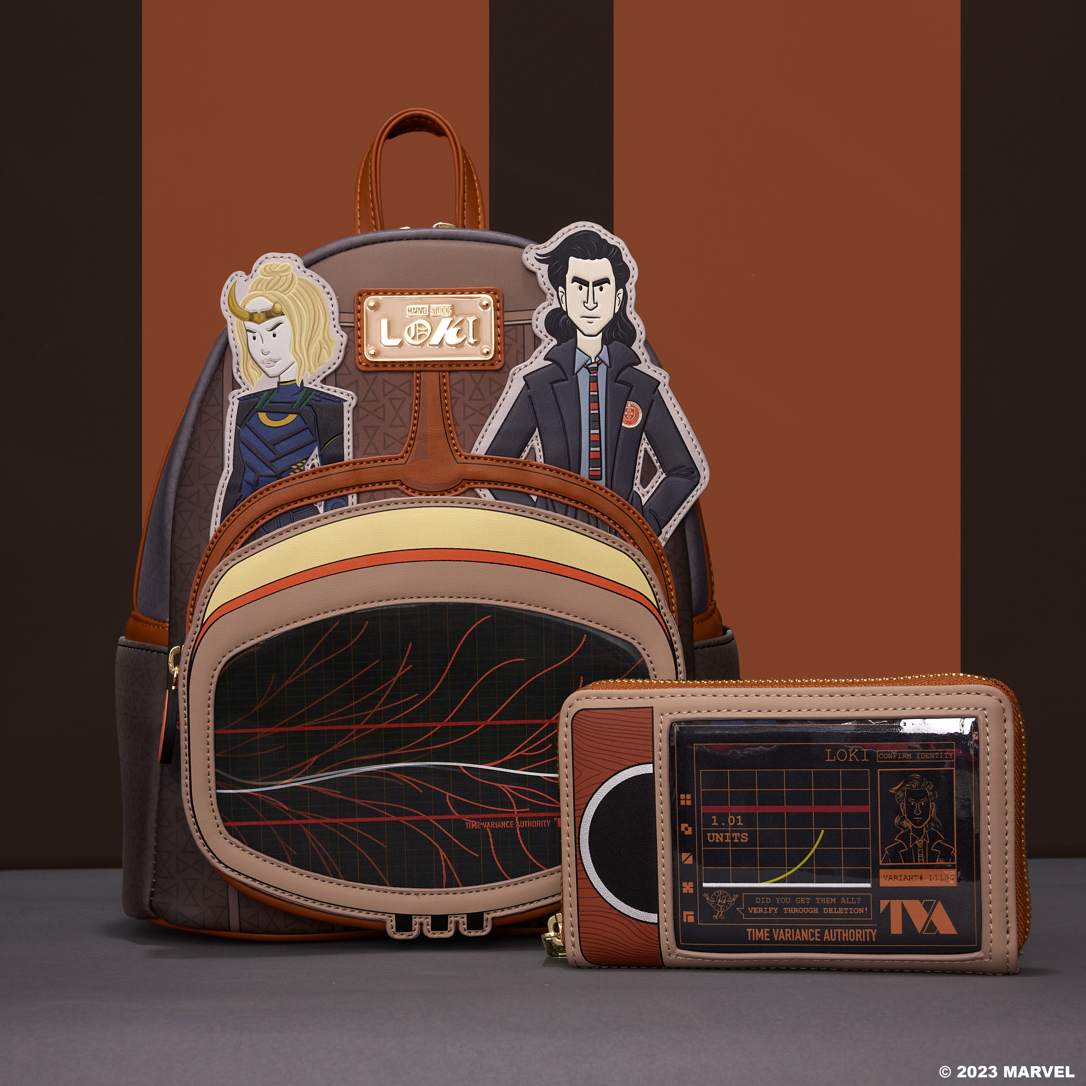 Buy Loki TVA Multiverse Zip Around Wallet at Loungefly