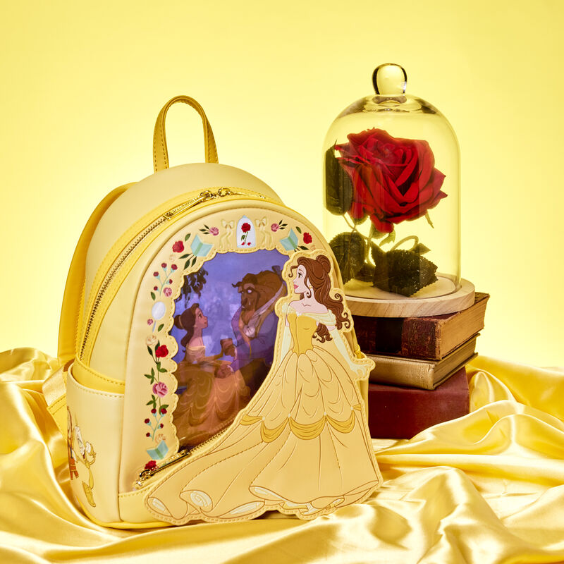 Beauty and the Beast Princess Series Lenticular Mini Backpack, , hi-res view 2