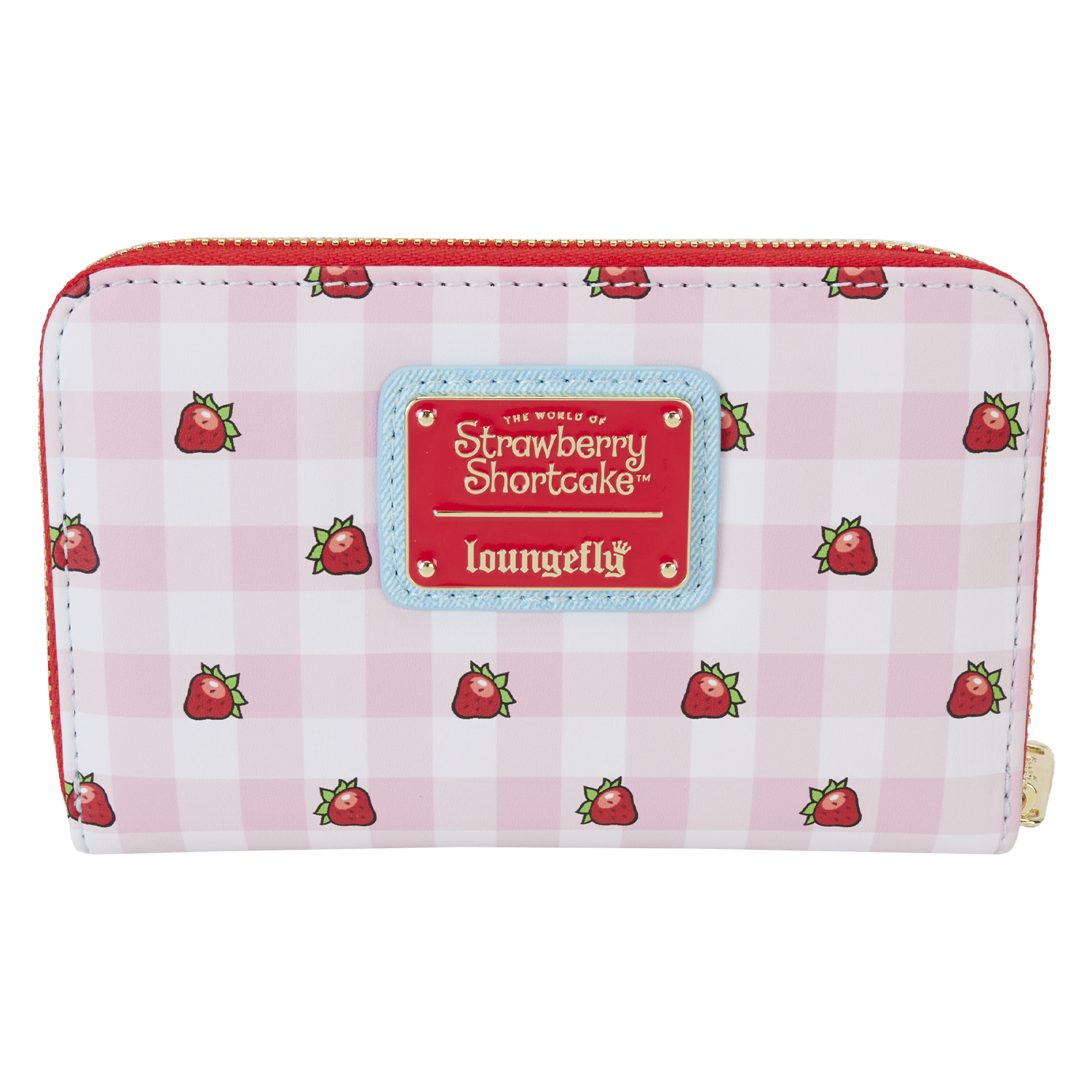 SBSWA0004-LFSTRAWBERRYSHORTCAKEDENIMPLAIDZIPAROUNDWALLET0140BACK
