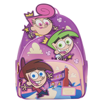 The Fairly OddParents Exclusive Triple Pocket Glow Mini Backpack, , hi-res view 1