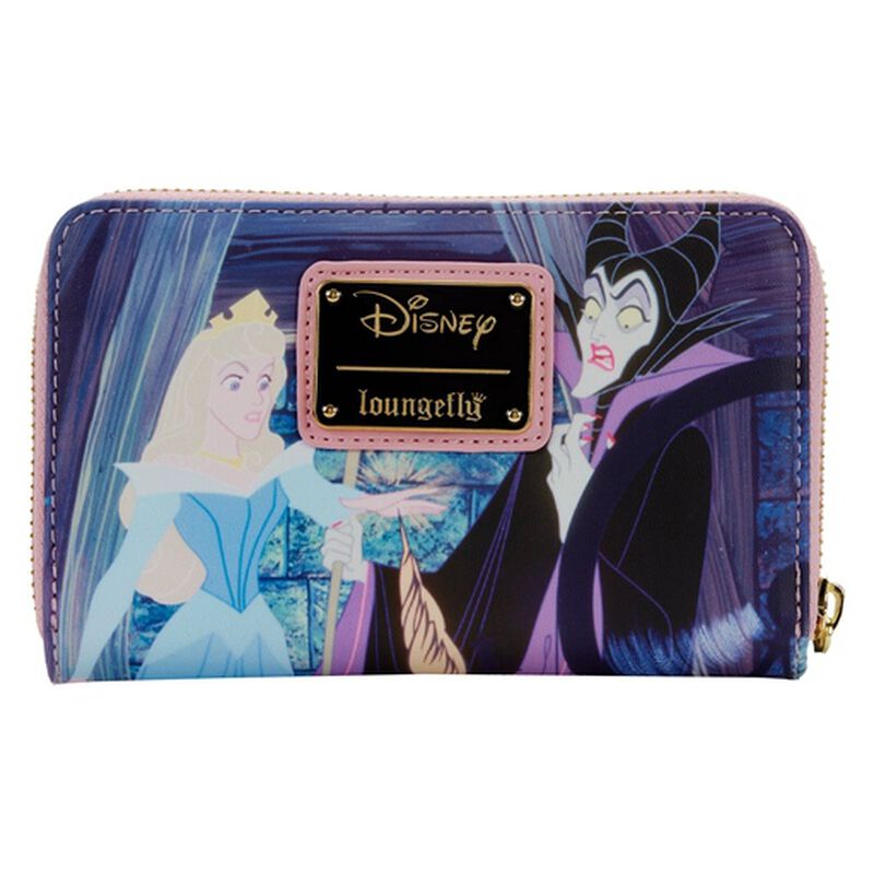 Loungefly, Bags, Lf Disney Sleeping Beauty Maleficent Zip Wallet