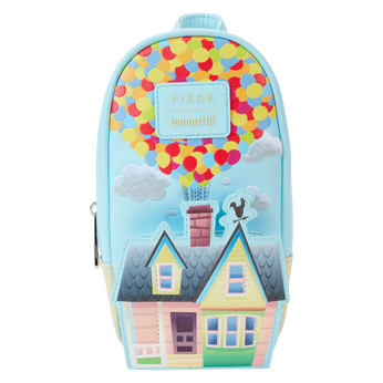 Up 15th Anniversary Balloon House Stationery Mini Backpack Pencil Case, Image 1