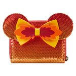 Exclusive - Disney Fall Minnie Mouse Sequin Ombre Zip Around Wallet, , hi-res view 1