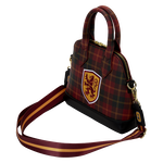 Harry Potter Gryffindor Patch Varsity Plaid Crossbody Bag, , hi-res view 5
