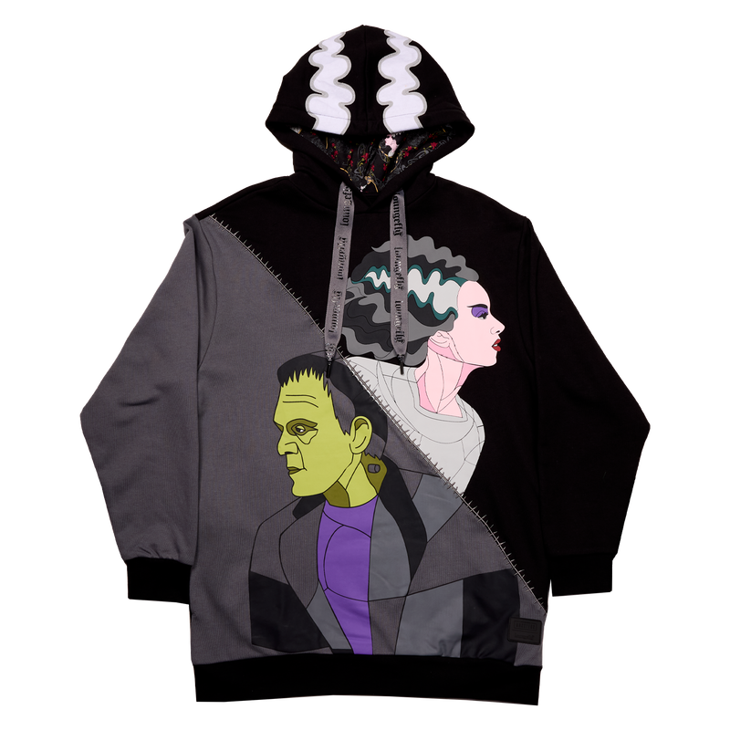 Universal Monsters The Bride Of Frankenstein Unisex Hoodie, , hi-res view 1