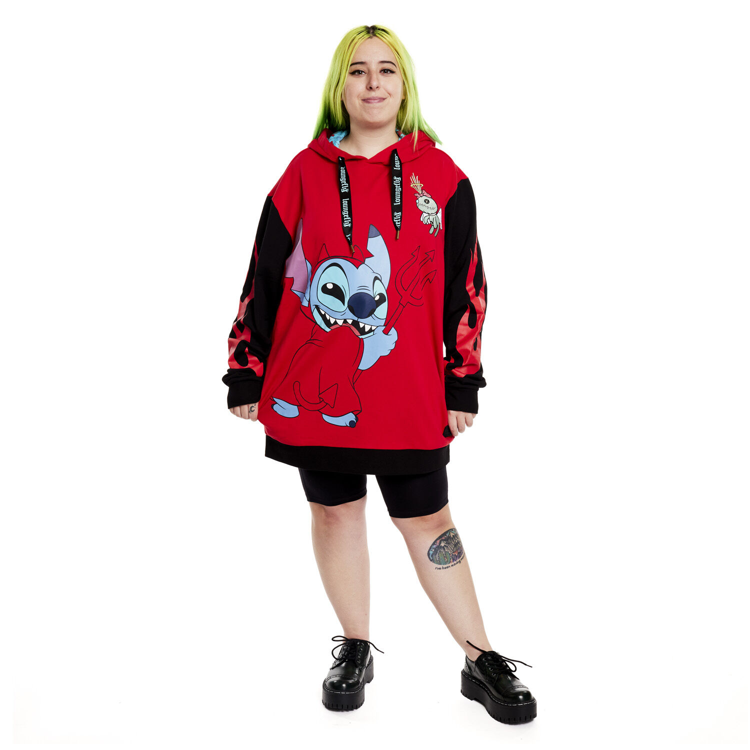 Red and black angel and devil hoodie sales