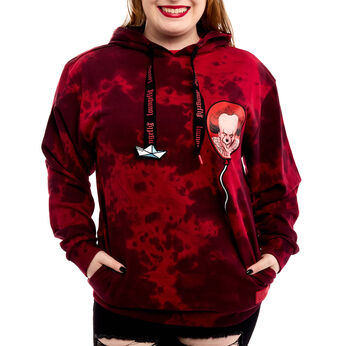 It Pennywise Red Splatter Unisex Hoodie, Image 1