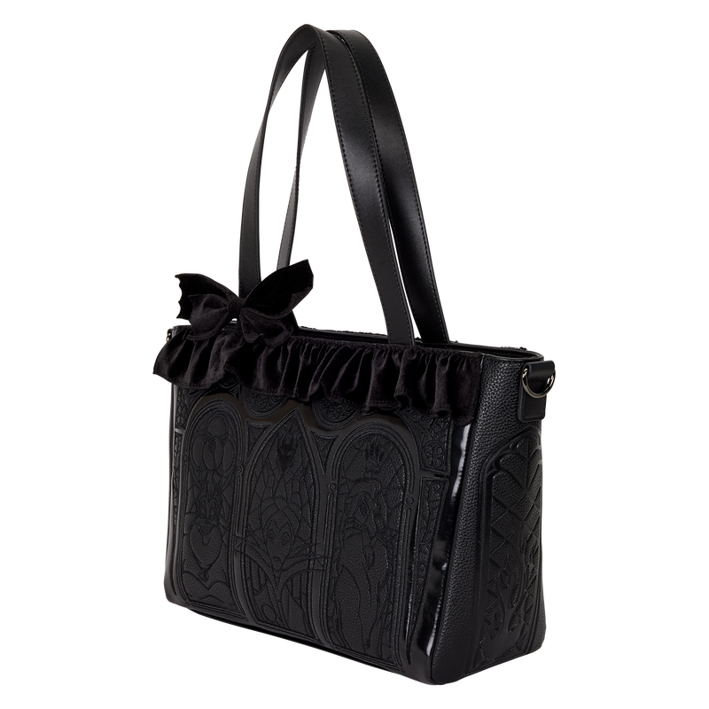 Disney Villains Stained Glass Tote Crossbody Bag, , hi-res view 4